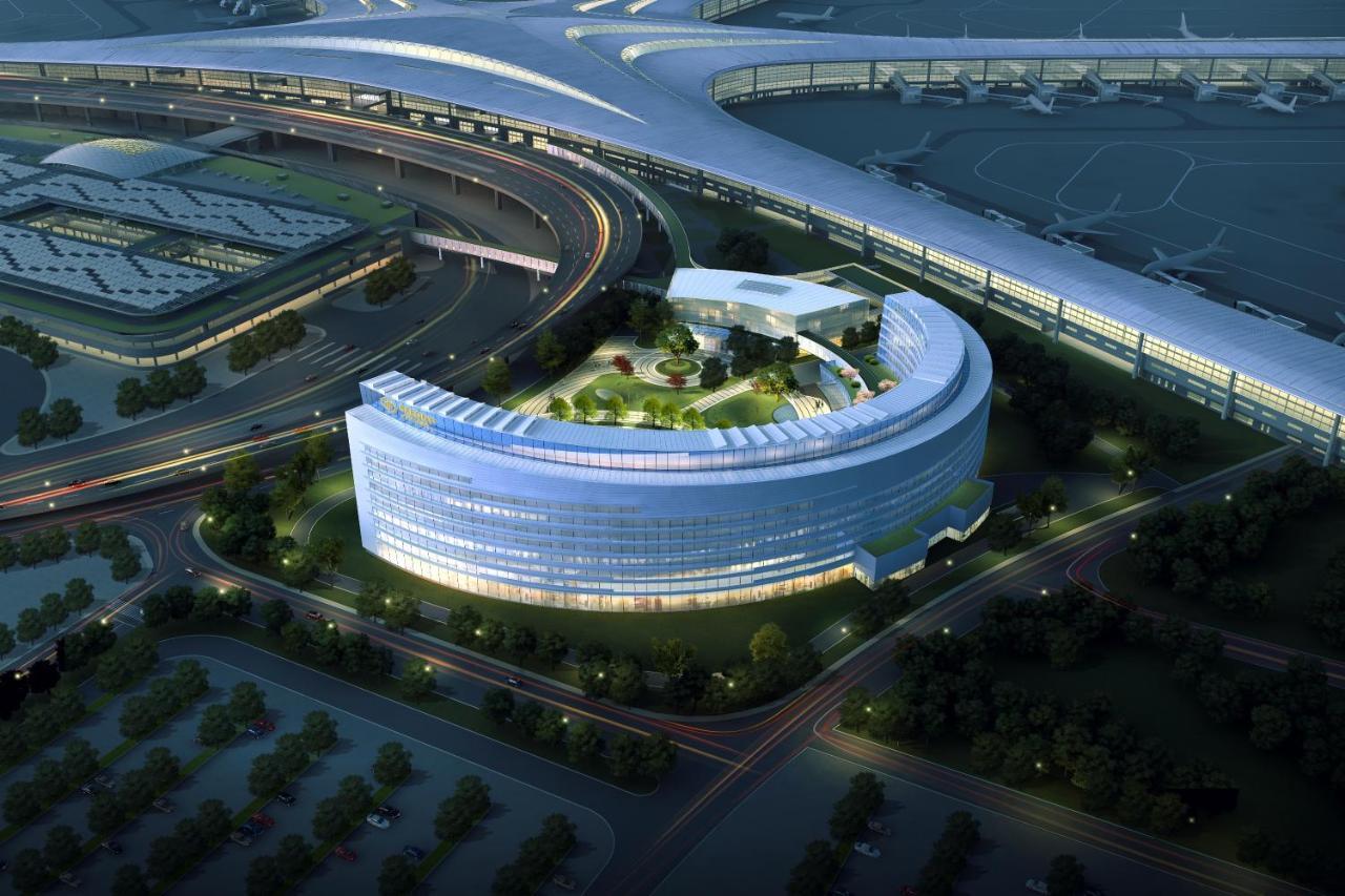 Grand Barony Qingdao Airport Hotel Kültér fotó