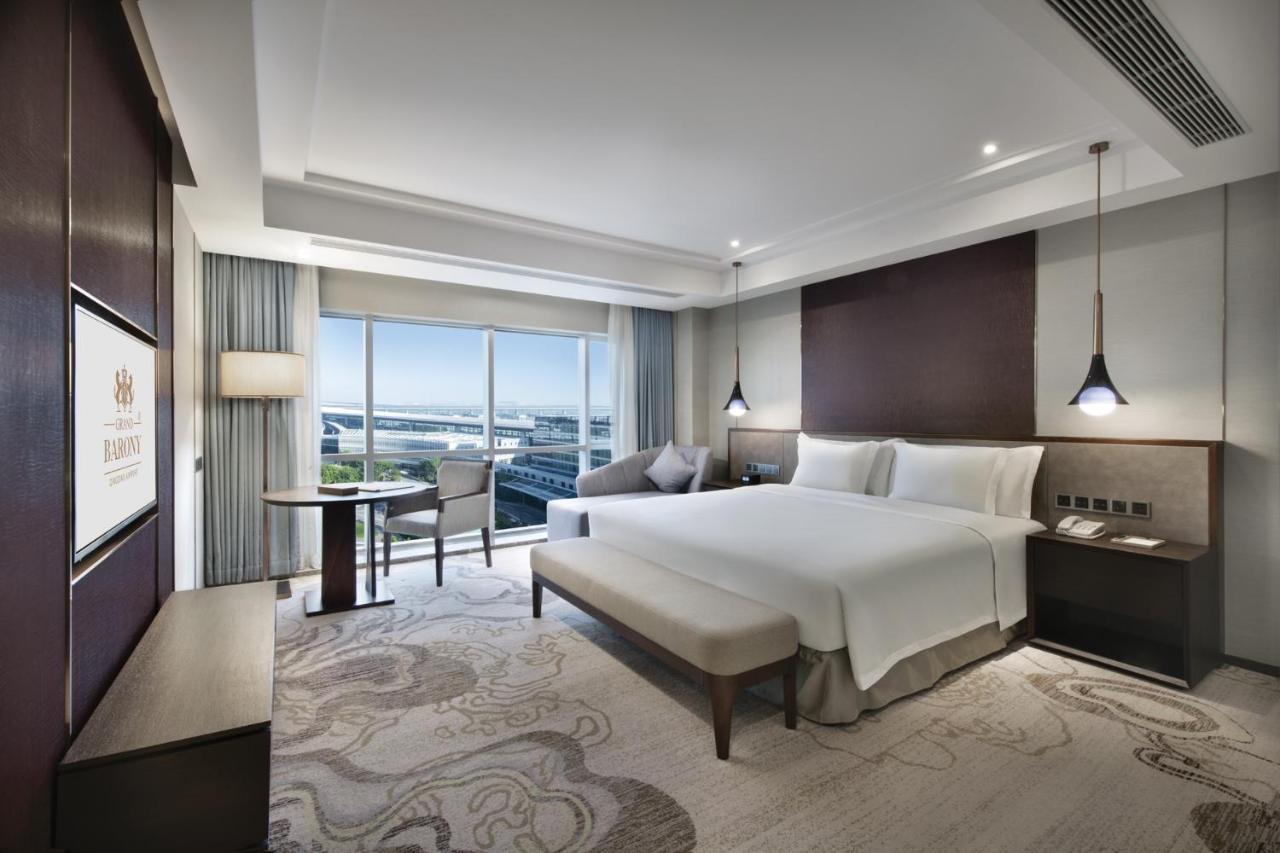 Grand Barony Qingdao Airport Hotel Kültér fotó