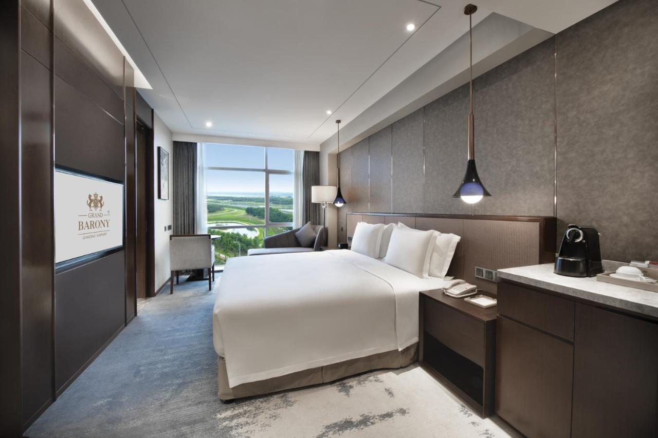 Grand Barony Qingdao Airport Hotel Kültér fotó