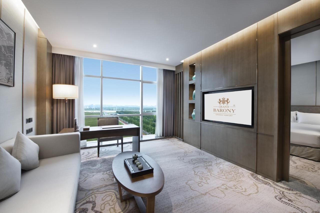 Grand Barony Qingdao Airport Hotel Kültér fotó