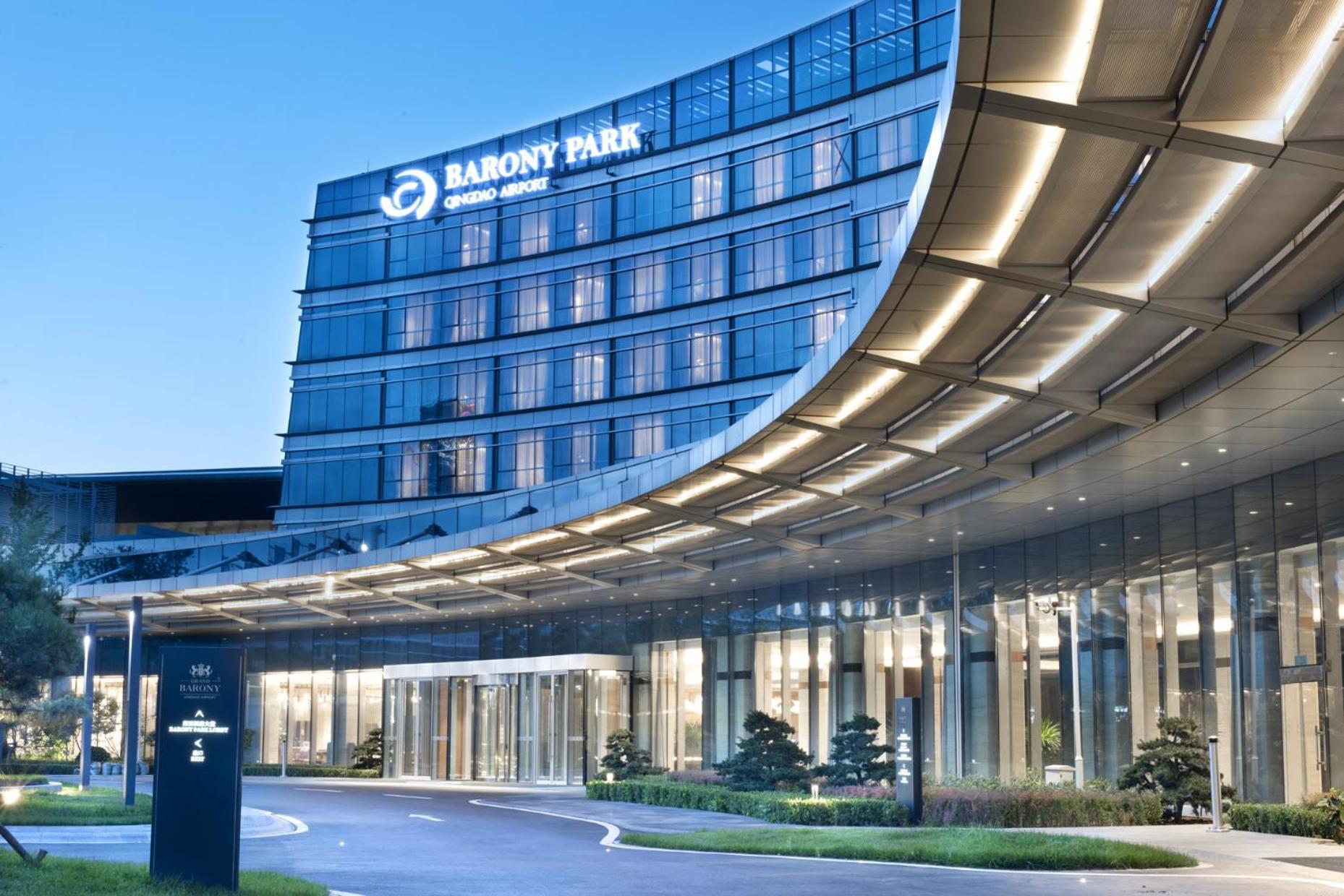 Grand Barony Qingdao Airport Hotel Kültér fotó